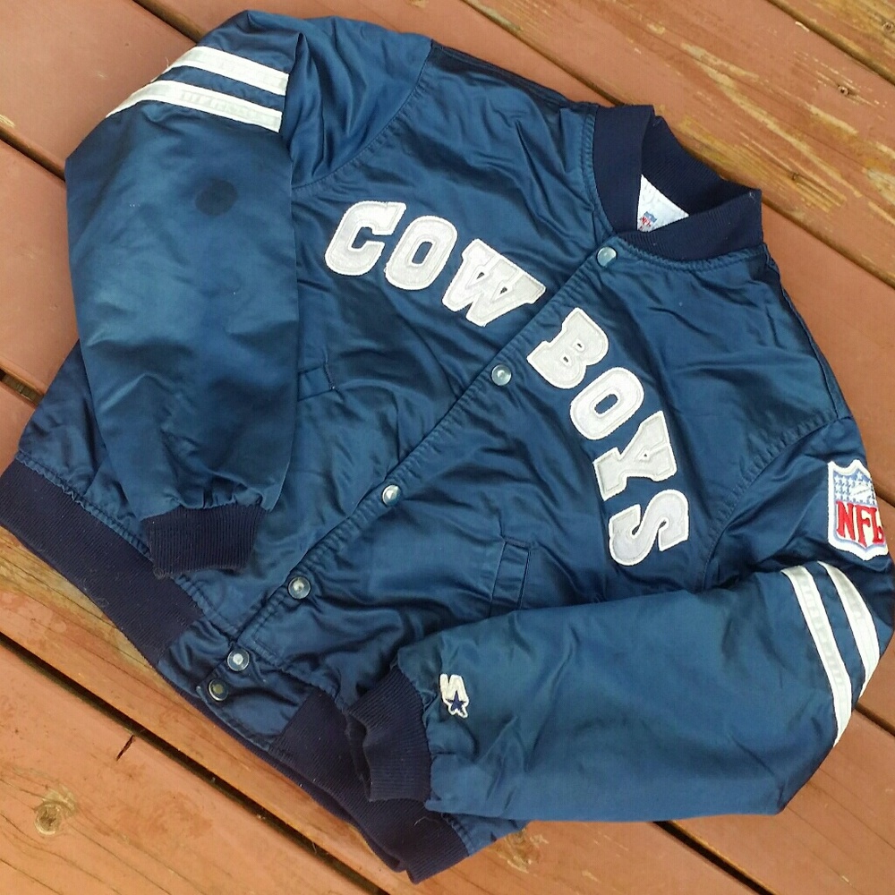 Vintage Dallas Cowboys Starter satin jacket